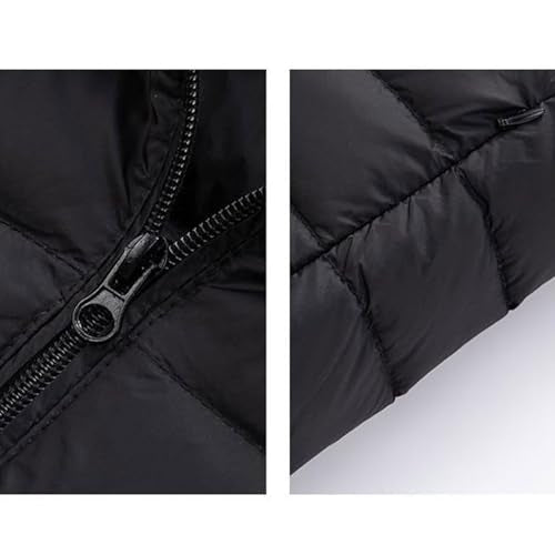 Doudoune sans manches ultra-légère pour homme – Gilet matelassé chaud et zippé style travail