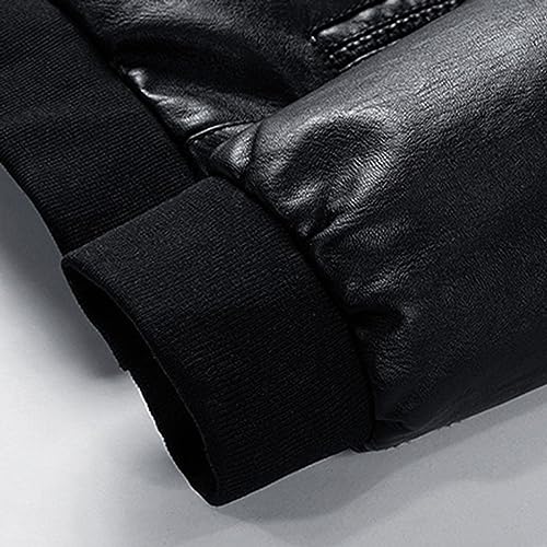 Veste Hiver Homme Style Cuir – Blouson Vintage Bomber & Perfecto Rétro
