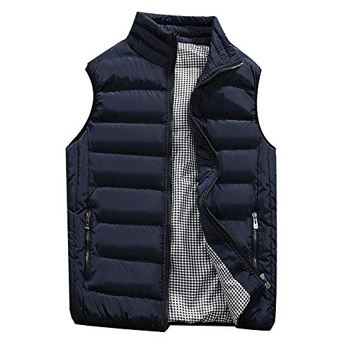 Doudoune sans manches homme grande taille – Gilet matelassé ultra-léger, chaud & sportswear