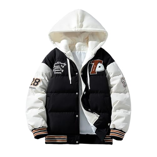 Gilet Homme Hiver Chaud – Veste Anorak Ample & Décontractée au Style Tendance
