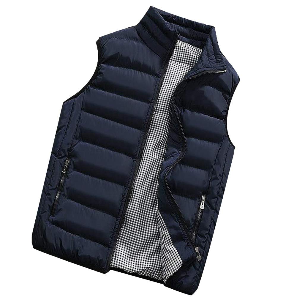 Doudoune sans manches homme grande taille – Gilet matelassé ultra-léger, chaud & sportswear