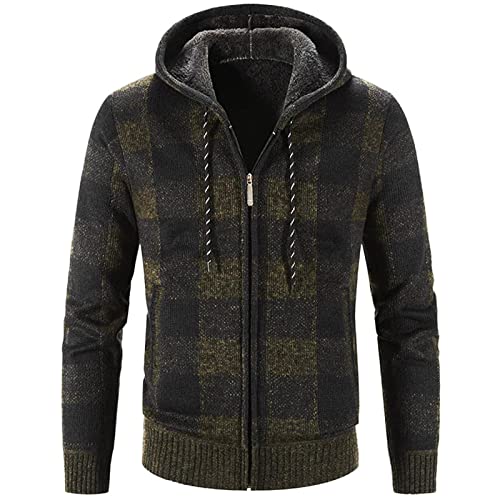 Veste homme TOFOTL à capuche zippée, style vintage