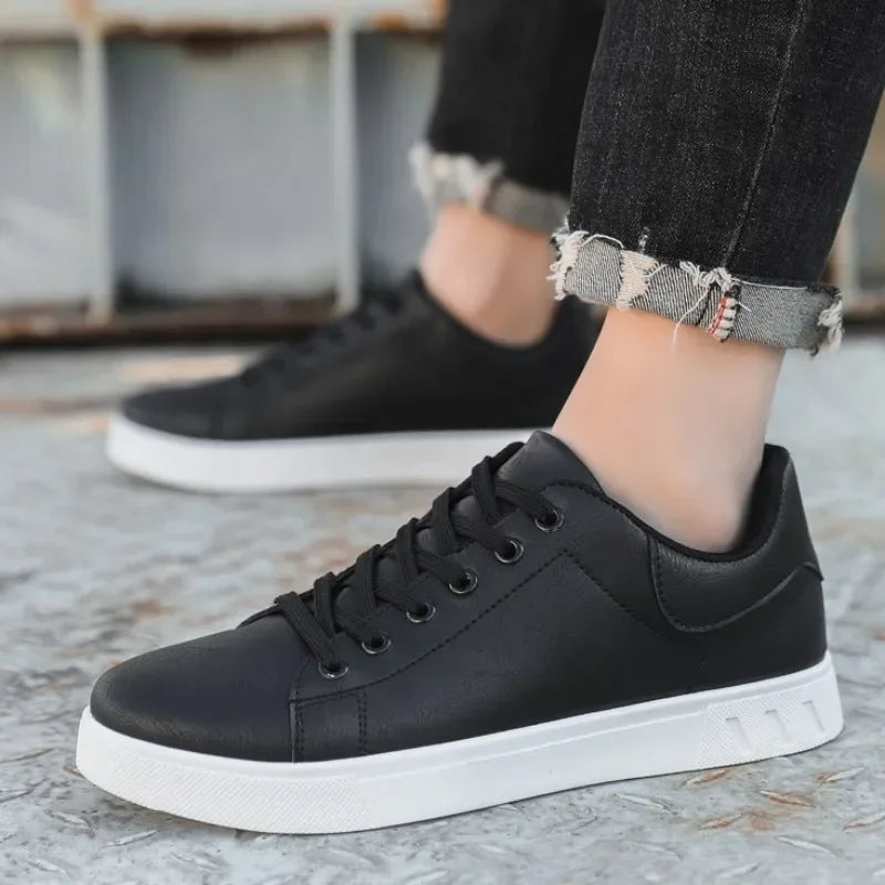 Mocassins Homme Style Britannique – Chaussures Plates en Cuir, Élégantes & Décontractées – Printemps/Été