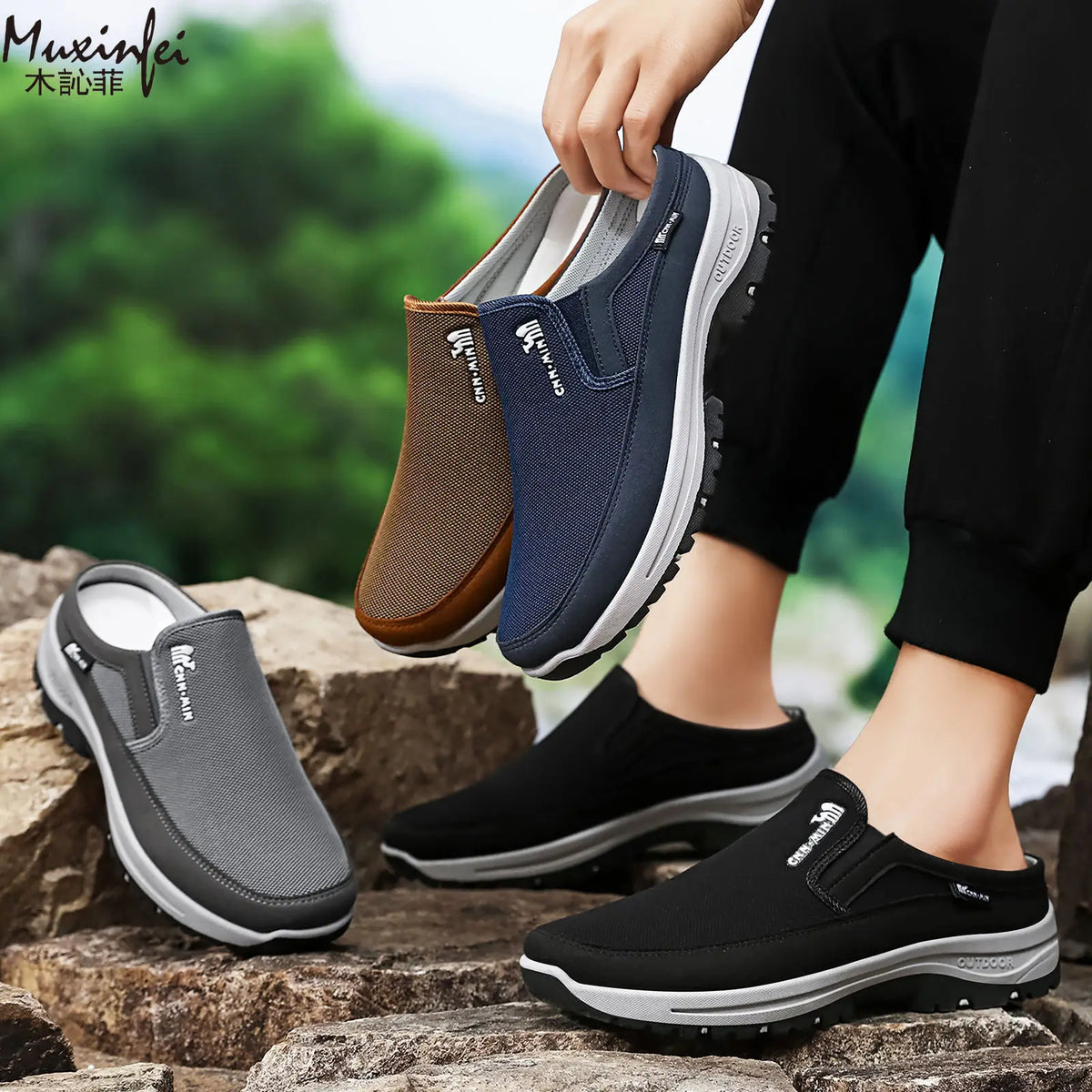 Chaussures Homme Mi-Montantes 2026 – Respirantes, Confortables & Anti-Odeurs – Style Casual Polyvalent
