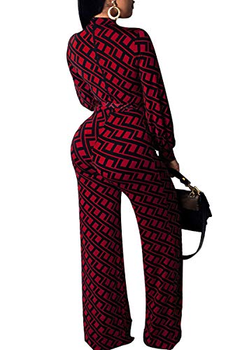 ❤️ SxClub – Combinaison élégante pour femme à manches longues, fermeture zippée à l'avant et pantalon droit