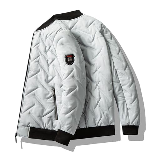 Doudoune Homme Grande Taille Sans Capuche – Veste Matelassée Chaude, Coupe-Vent & Résistante à l’Eau