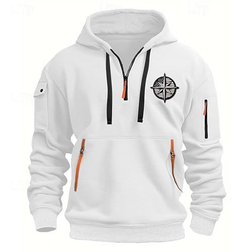 Pull à capuche homme léger – Coupe ample streetwear