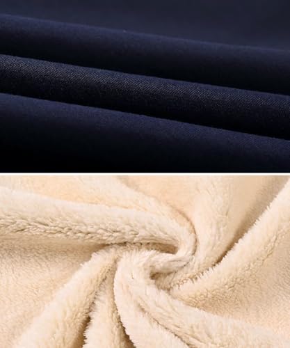 Sweat-shirt zippé à capuche pour homme – Veste polaire chaude avec poches pour l’hiver