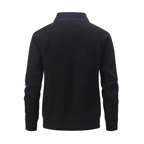 Cardigan homme CoXuantion zippé à col montant