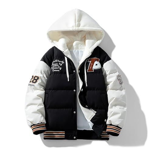Gilet Homme Hiver Chaud – Veste Anorak Ample & Décontractée au Style Tendance