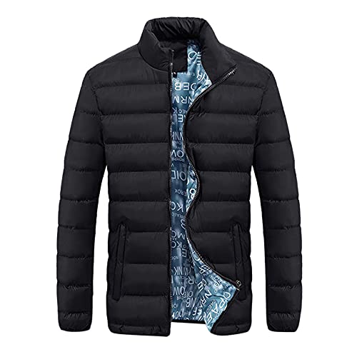 Doudoune chaude d'hiver pour homme – Blouson de travail léger et sportif – Veste mi-saison style ski