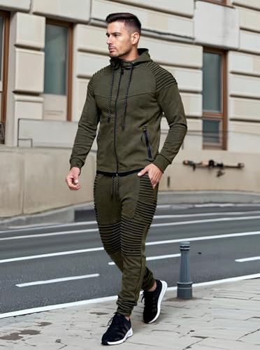 Ensemble survêtement homme QUNERY – 2 pièces casual