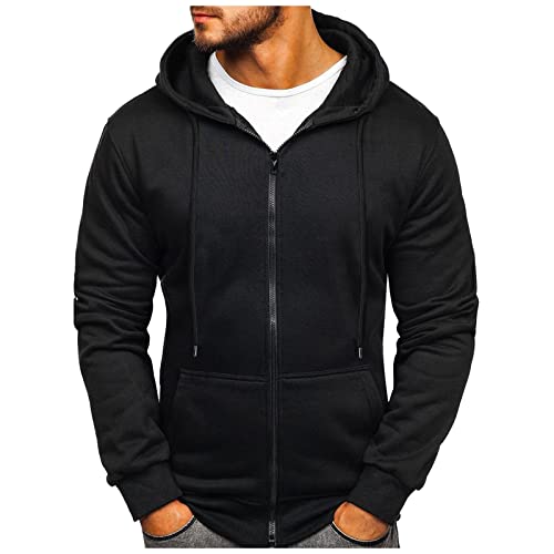 Veste zippée homme à capuche – Style casual