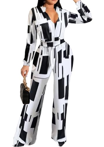 Xinlees – Combinaison Femme Élégante & Habillée – Pantalon Long, Style Chic et Sophistiqué