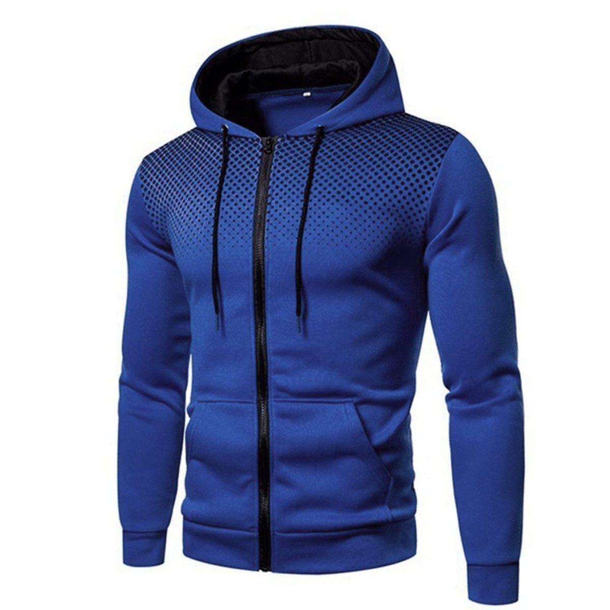 Veste homme uxxnjfg à capuche zippée, style militaire