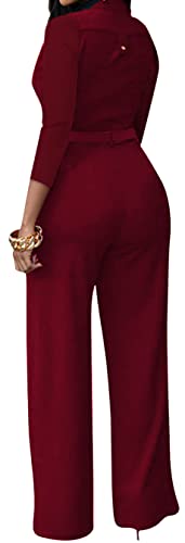 ✨ LalaLin – Combinaison élégante pour femme à manches longues et taille haute cintrée