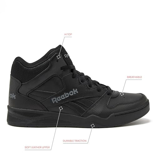 Reebok Royal BB4500 – Sneakers Noires Rétro Basketball & Confort Urbain