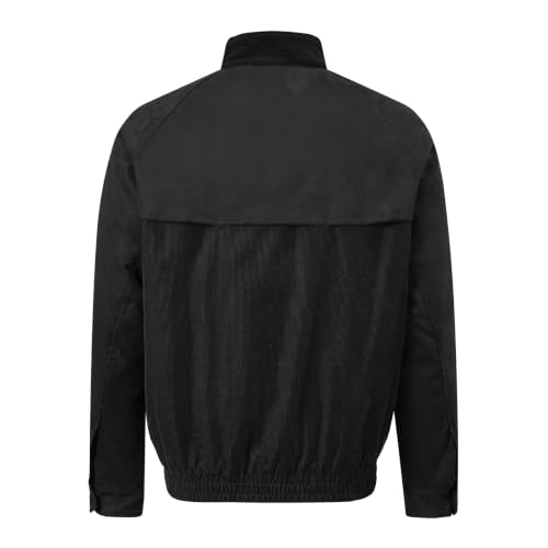 Allthemen – Veste épaisse en velours côtelé pour homme – Manteau chaud en coton pour l'hiver