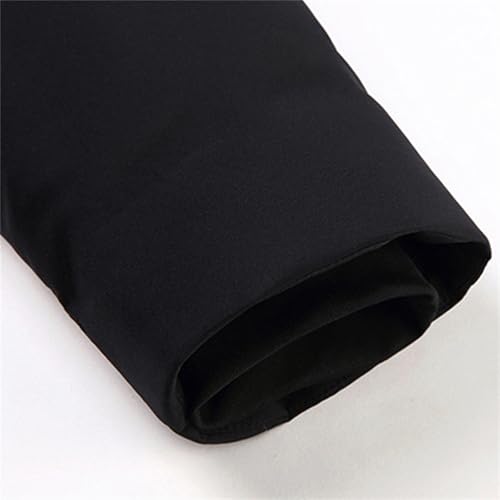 tinetill – Manteau Long Homme en Duvet – Doudoune Chaude Matelassée à Capuche & Veste Thermique d’Hiver