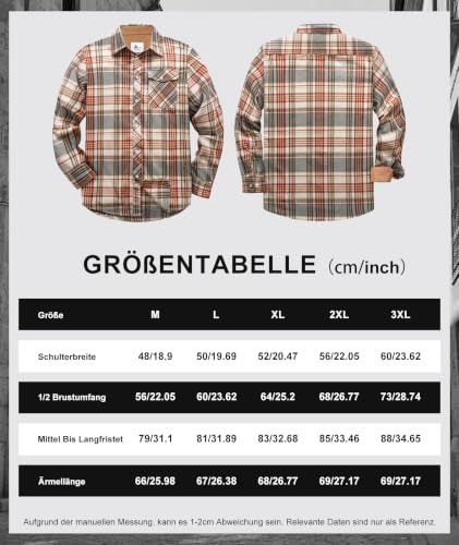 ZITY – Chemise Flanelle Homme à Carreaux – Style Casual, Chaleureux & Intemporel