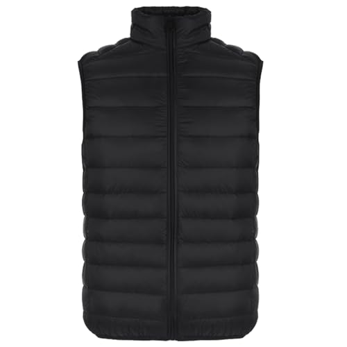 Doudoune sans manches légère et matelassée pour homme – Gilet chaud outdoor automne-hiver