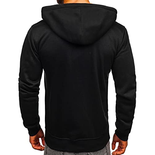 Veste zippée homme à capuche – Style casual