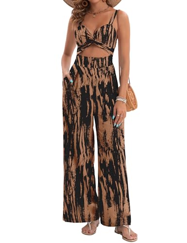 AGERWAY – Combinaison Femme Bicolore Sans Manches, Look Chic & Vacances