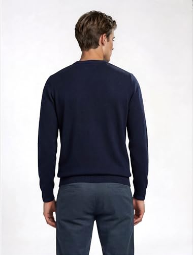 Pull homme Xact en coton à col rond