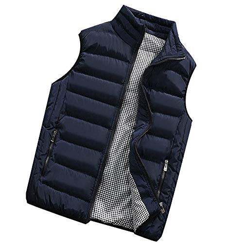 Doudoune sans manches homme grande taille – Gilet matelassé ultra-léger, chaud & sportswear