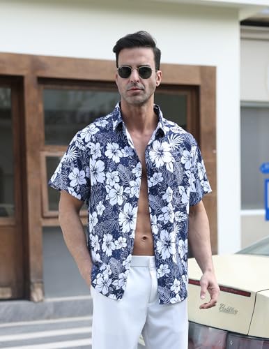 🌴 Gavliuu – Chemise hawaïenne homme – Style tropical, décontracté et estival