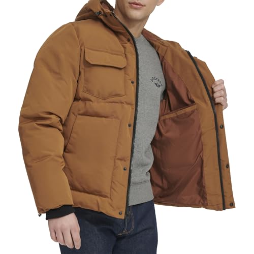 Levi’s - Doudoune à capuche avec poches poitrine – Homme