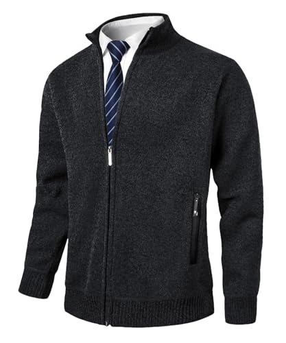 Gilet homme MeiLayM en maille zippé à col droit