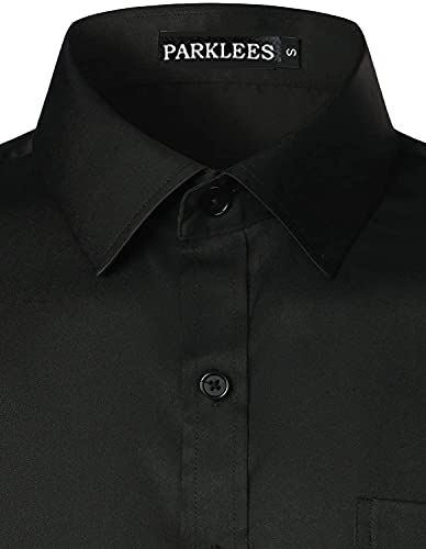 PARKLEES – Chemise Homme à Manches Longues – Style Décontracté & Business Élégant
