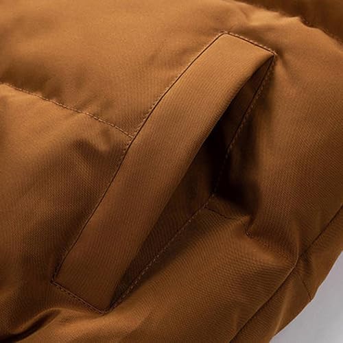 Gilet Homme Hiver Chaud – Veste Anorak Ample & Décontractée au Style Tendance