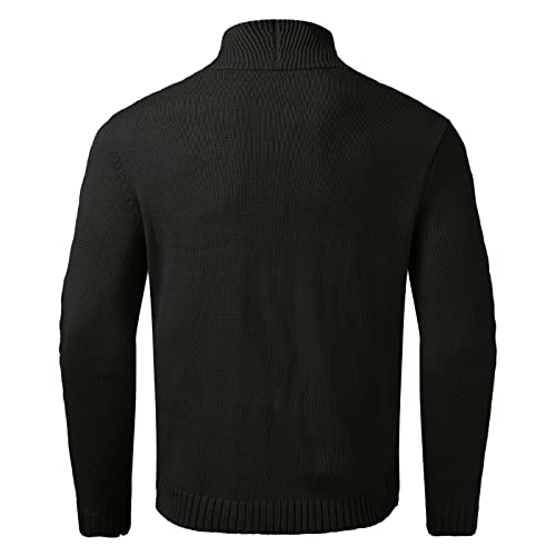 Cardigan homme en maille torsadée à boutons