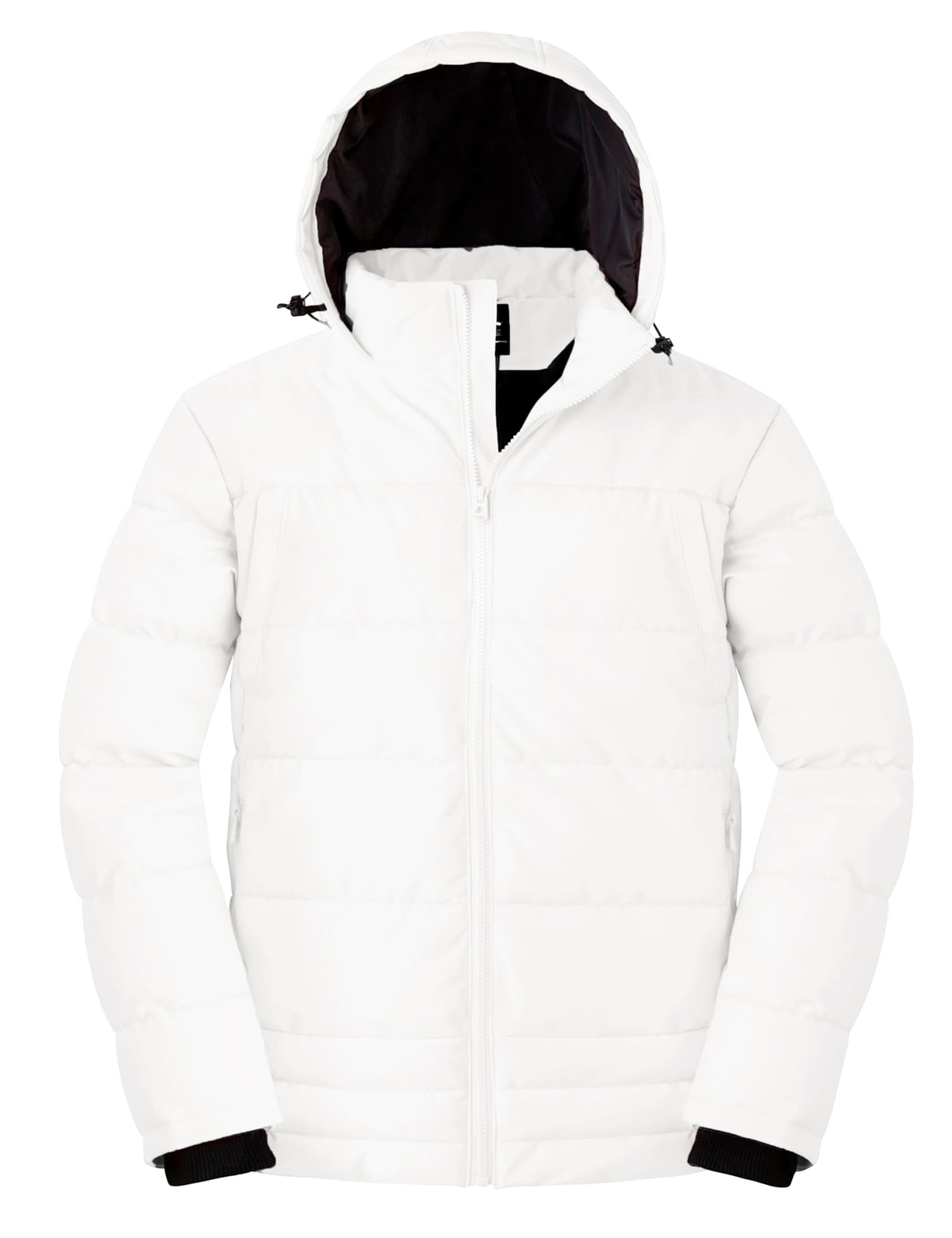 Wantdo – Doudoune Chaude Homme à Capuche – Manteau d’Hiver Matelassé, Style Outdoor & Urbain