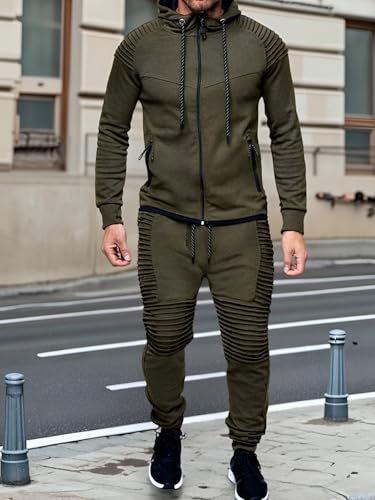 Ensemble survêtement homme QUNERY – 2 pièces casual