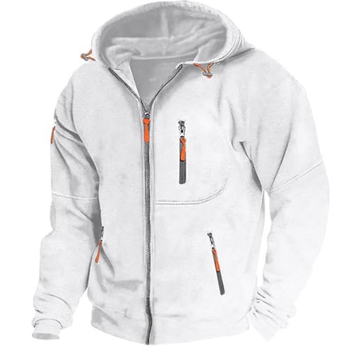 Sweat à capuche zippé homme Oanviso – Manches longues