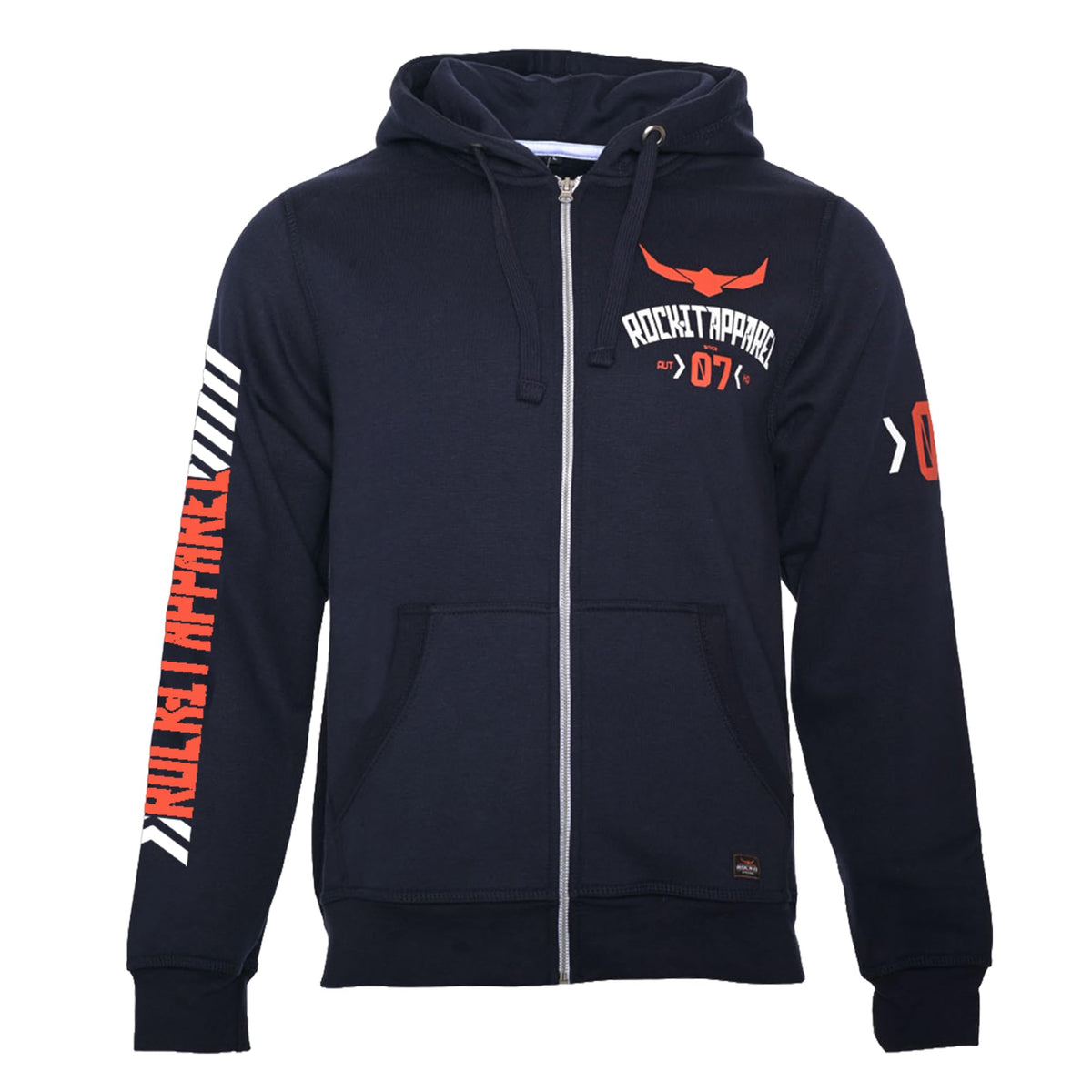 Sweat à capuche zippé homme ROCK-IT Apparel® Racer 07
