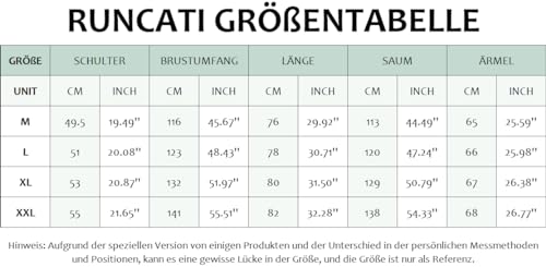 Runcati – Chemise Homme à Manches Longues – Style Casual, Moderne & Polyvalent