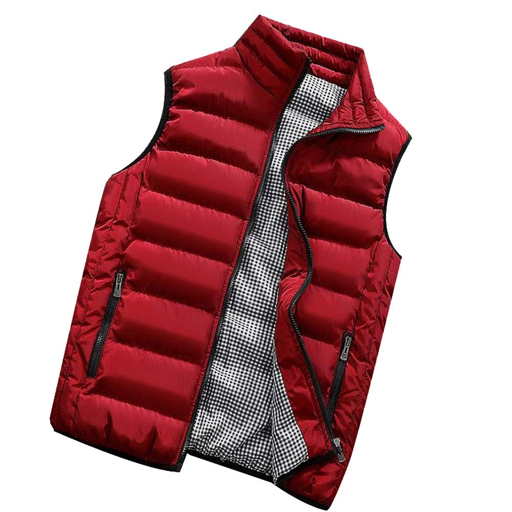 Doudoune Sans Manches Homme Ultra-Légère – Gilet Matelassé Chaud & Zippé
