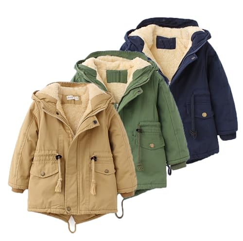 Nemopter – Doudoune Enfant Garçon & Fille – Manteau Chaud à Capuche avec Doublure Polaire pour l’Hiver