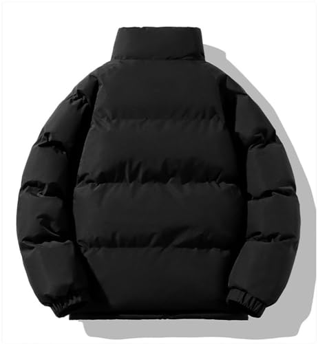 Oanviso – Doudoune courte unisexe pour homme – Veste polaire épaisse et oversize pour automne/hiver
