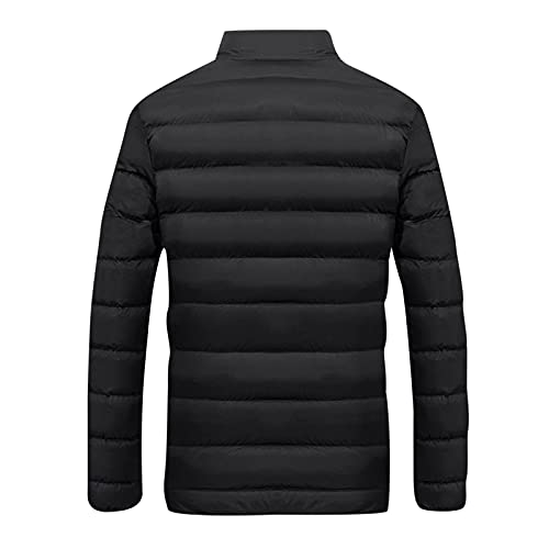 Doudoune chaude d'hiver pour homme – Blouson de travail léger et sportif – Veste mi-saison style ski