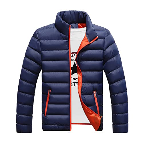 JJPAR – Veste mi-saison homme style militaire – Chaude, épaisse et grande taille