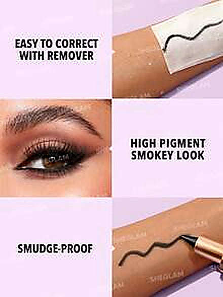 🖤 SHEGLAM EZ Glide Matte Eyeliner Pencil – Noir Intense, Ultra-Fin & Longue Tenue VELICYA