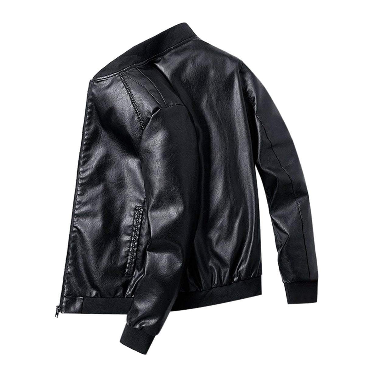 Veste Hiver Homme Style Cuir – Blouson Vintage Bomber & Perfecto Rétro