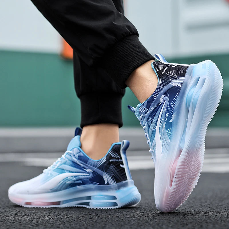🏀 Chaussures de Basketball Homme à Coussin d’Air – Respirantes, Antidérapantes & Absorption des Chocs