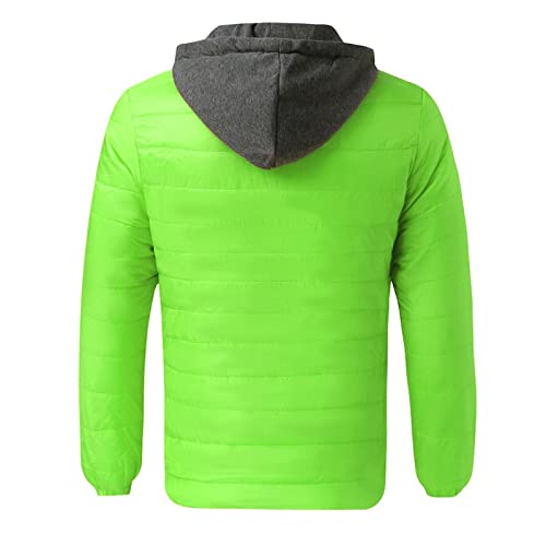 Doudoune homme JJPAR à capuche, style militaire