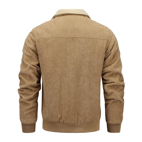 Veste Homme Style US – Blouson Cargo Chaud avec Polaire Épaisse – Esprit Militaire & Outdoor